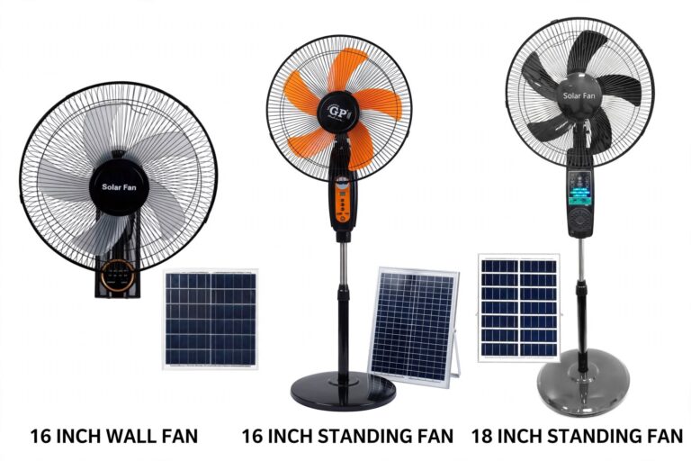 solar fan product lineup